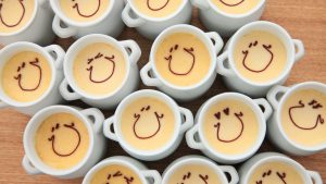 カフェ有鄰庵のしあわせプリン