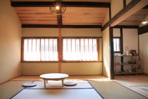 倉敷美観地区の『暮らしの宿てまり』館内