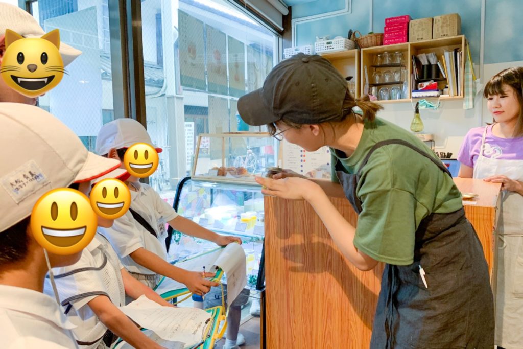 はれもけも、倉敷市東小学校の生徒見学受け入れ