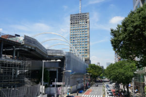 再開発が進む渋谷