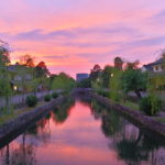 倉敷美観地区の夕暮れ・マジックアワー