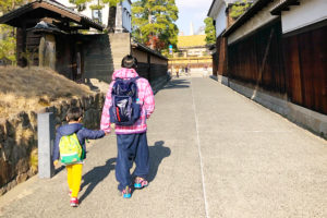 倉敷美観地区での散歩