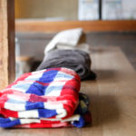 『有鄰庵』の長椅子