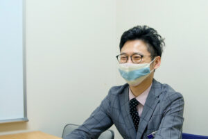 天満屋倉敷店の篠原暢さん