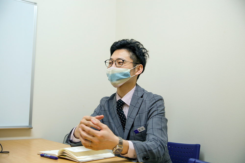 倉敷天満屋の篠原暢さん 倉敷天満屋の篠原暢さん