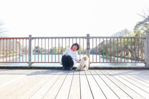 高梁川と久保千聡と王子（真ん中）