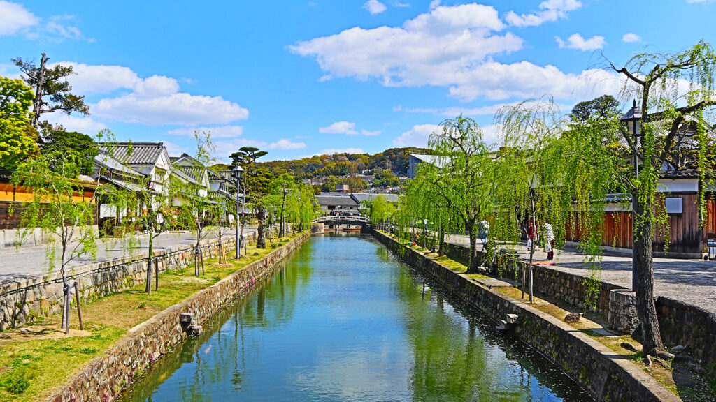 倉敷美観地区の倉敷川