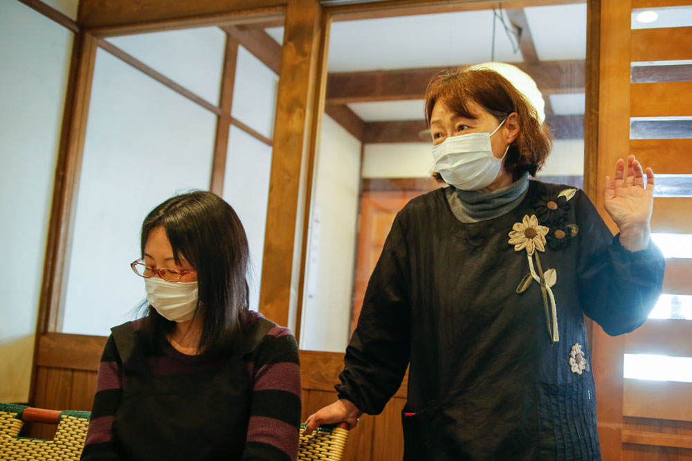 石川さんと石川さんの母