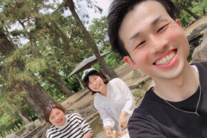 株式会社行雲カフェ有鄰庵社員・塩崎由歩（ゆうぼー）のBBQ選考の様子