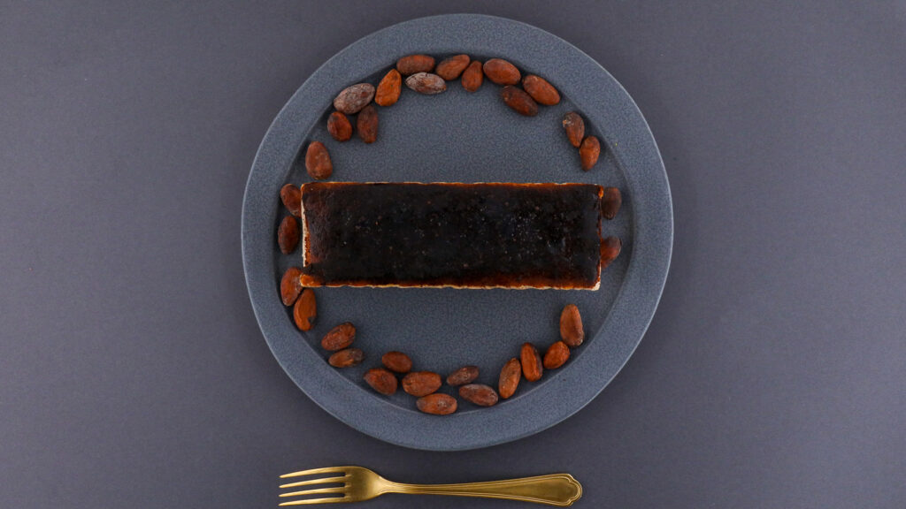 はれもけものカカオバスクチーズケーキ