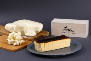 はれもけもが作る倉敷チーズケーキ隊のバスクチーズケーキ