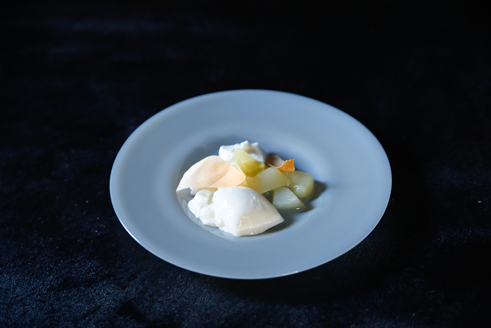 然味-sami-のデザート・パンナコッタ