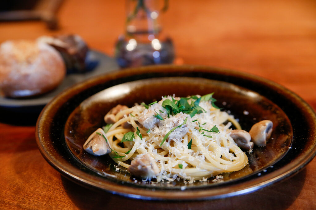 倉敷美観地区のイノベーティブ・フュージョン「然味-sami-」のランチパスタ