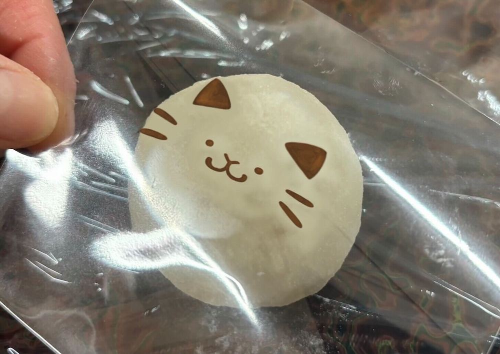 『カフェ有鄰庵』で提供予定の大福