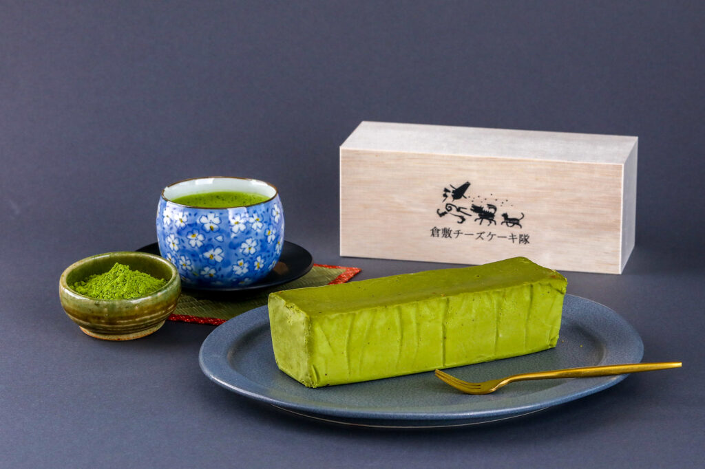 はれもけもの抹茶のクリームチーズケーキ