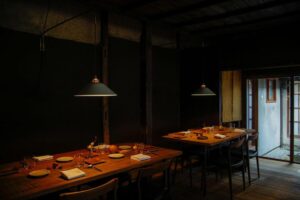 『然味-sami-』の店内